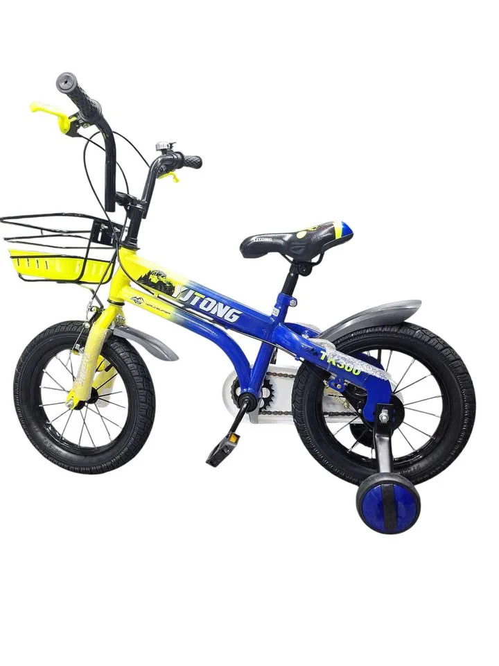 Yjtong 14" RS World Super TK300 Kids Mountain Bike - Blue & Yellow **BRAND NEW** - Image 3