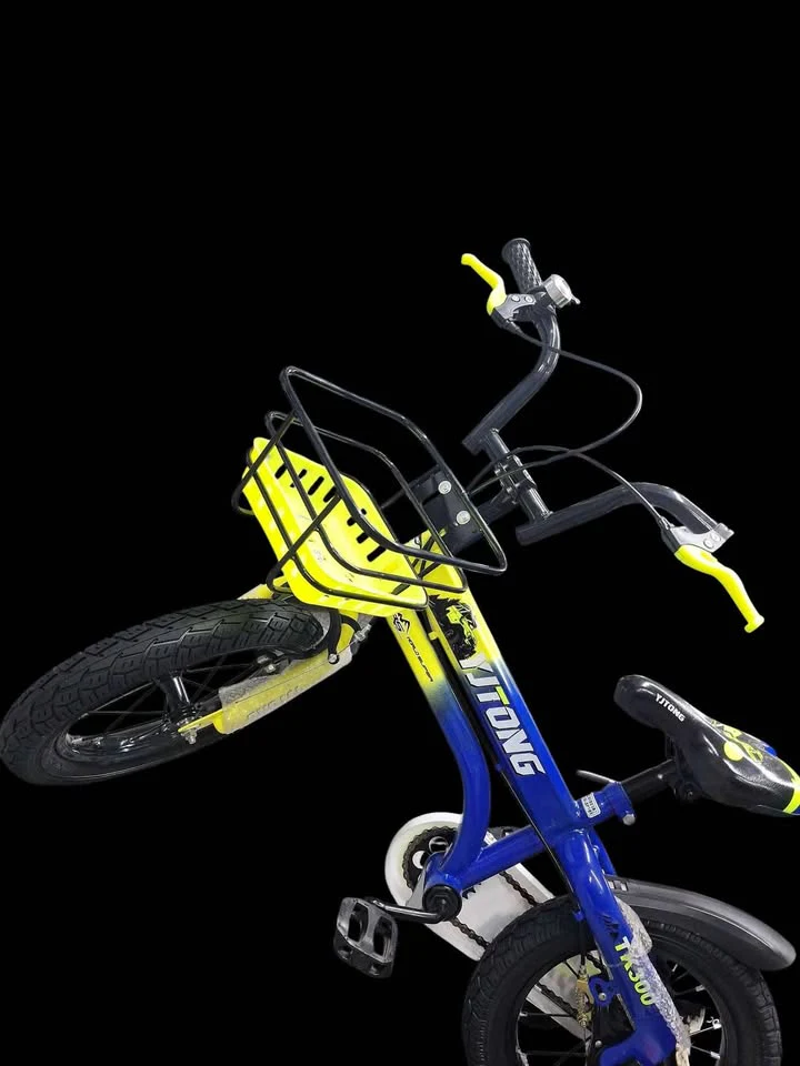 Yjtong 14" RS World Super TK300 Kids Mountain Bike - Blue & Yellow **BRAND NEW** - Image 4