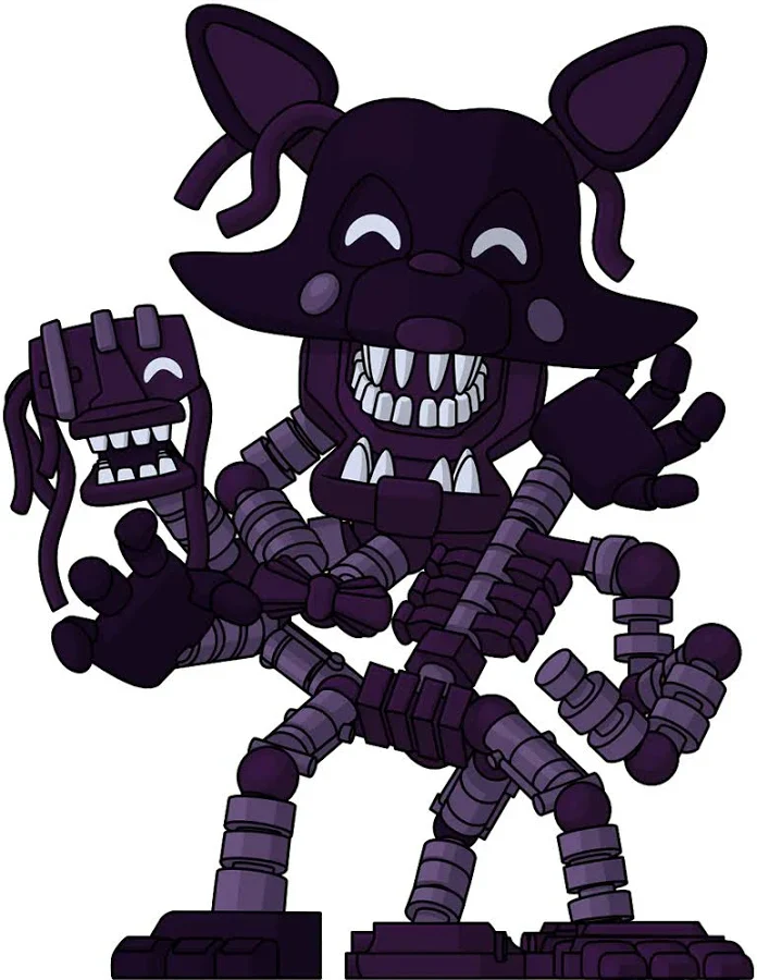 Youtooz Five Nights at Freddy's Shadow Mangle Vinyl Figure - Image 3